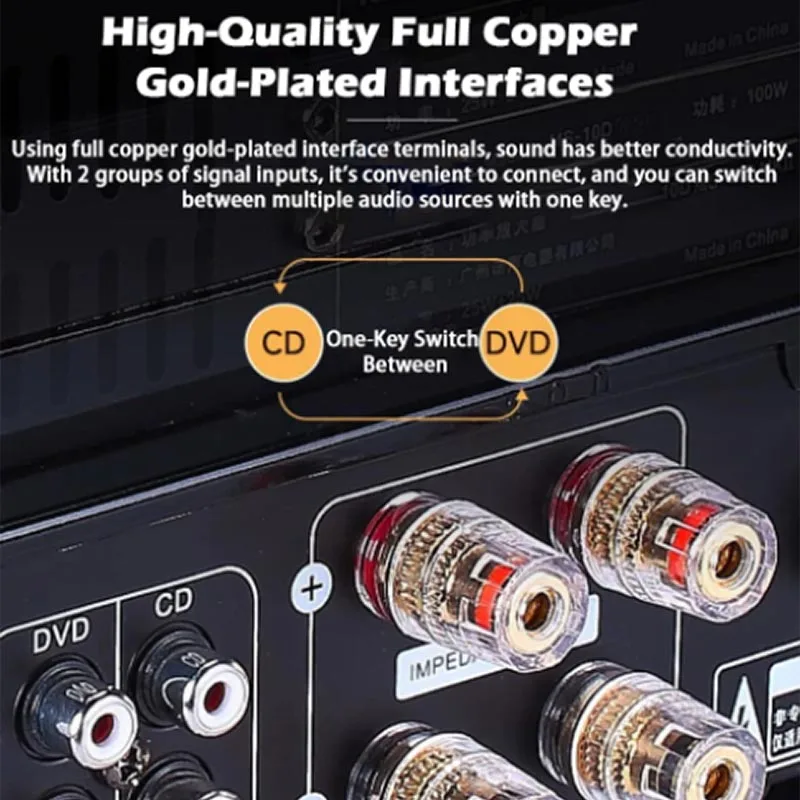 HIFI 2.1Ch Vacuum Tube Amp Blu - Audio Music Youtube review and price