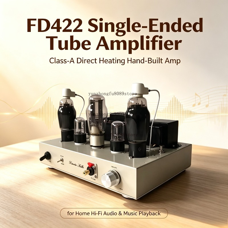FD422 Single-Ended Tube Amplif - Audio Music Youtube review and price
