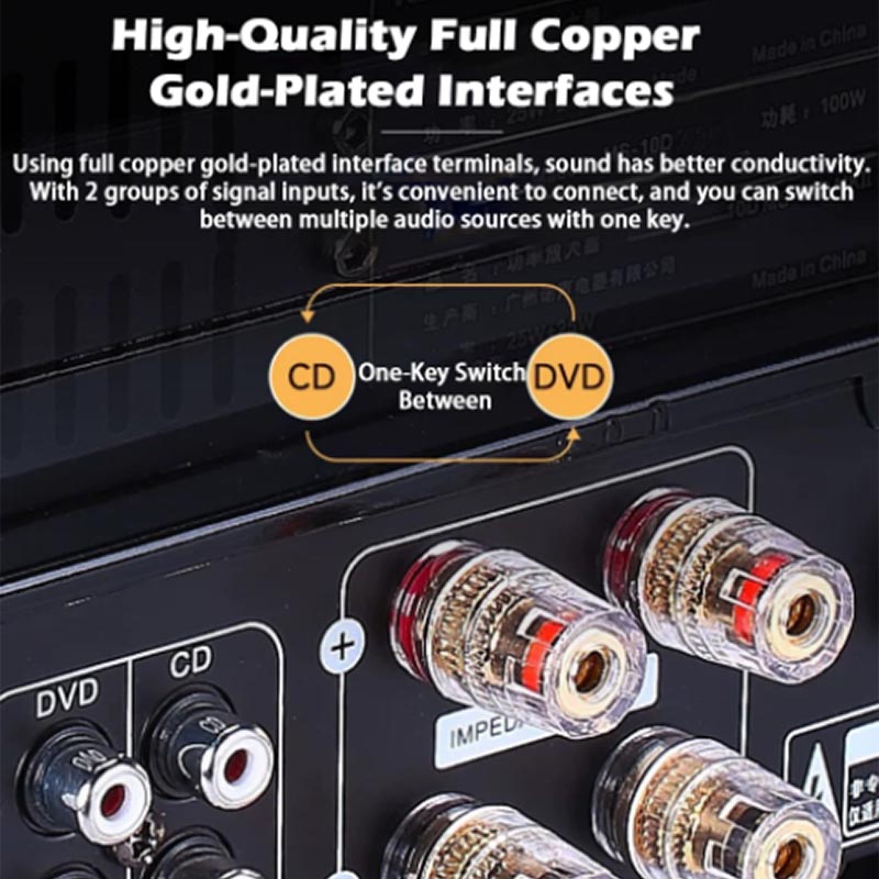 HIFI 2.1Ch Vacuum Tube Amp Blu - Audio Music Youtube review and price