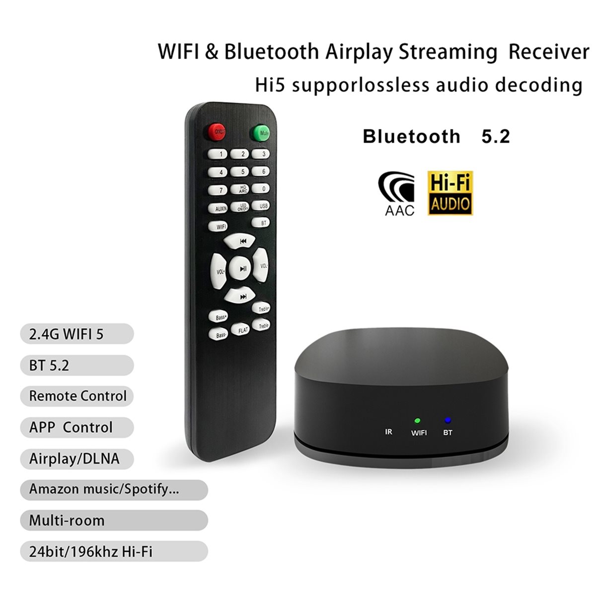 Can buy WiFi Audio Decoder Pla - Audio Music Network review and price