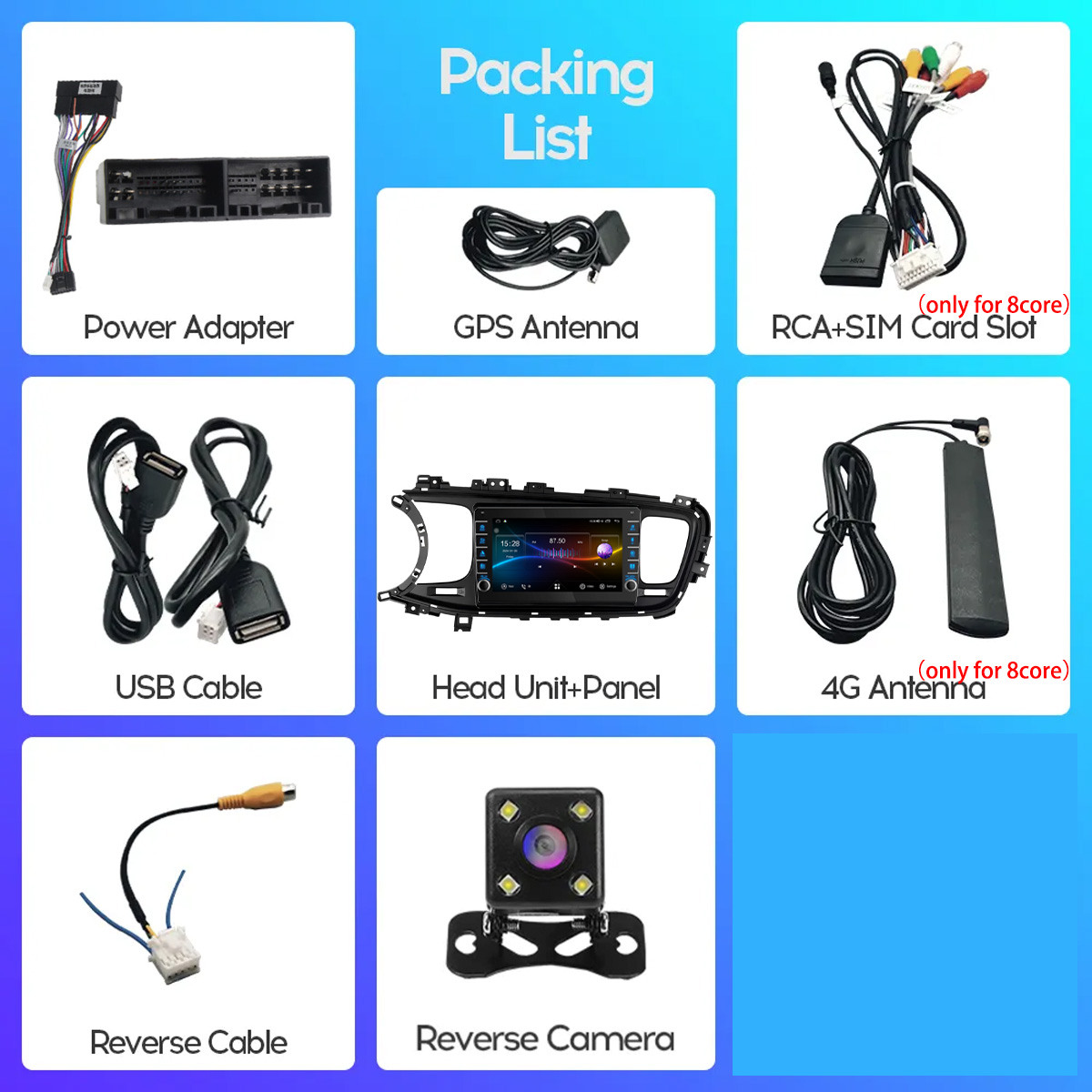 8G Ram 128GB QLED Car Radio St - Audio Music Network review and price