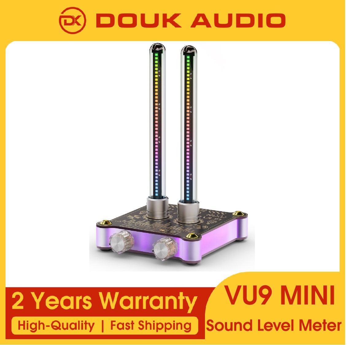 Douk Audio Dual Pixie Tube VU9 - Audio Music Youtube review and price